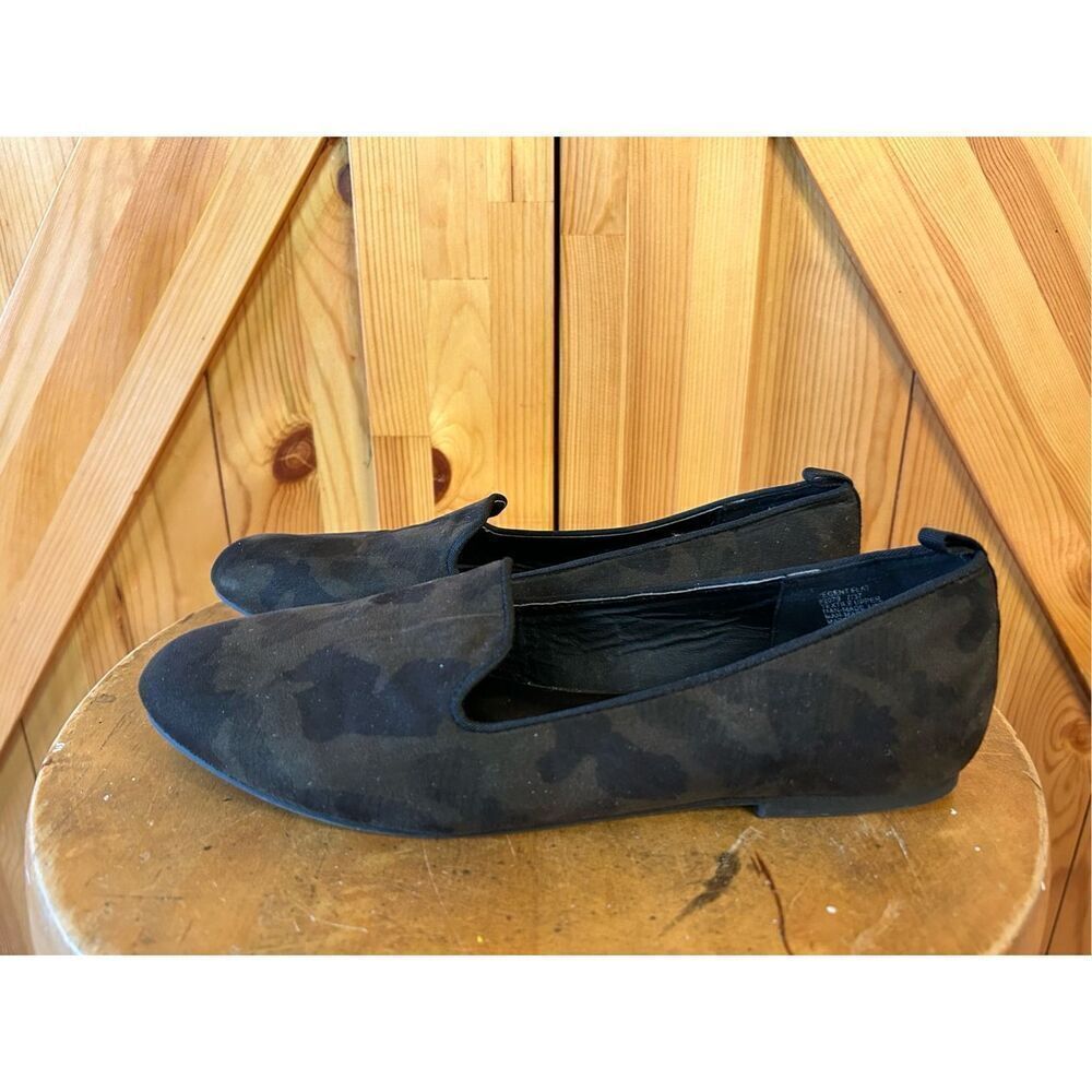 Seven7 Regent Flat Camouflage Camo Slip On Loafers Casual Shoes Size 7